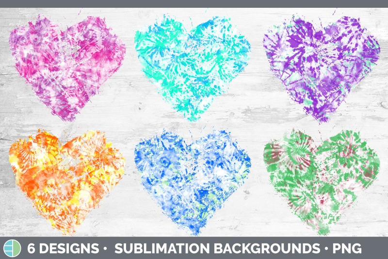 tie-dye-heart-distressed-clipart