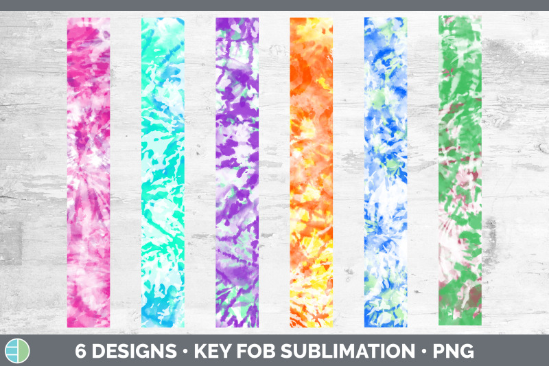 tie-dye-key-fob-wristlet-sublimation