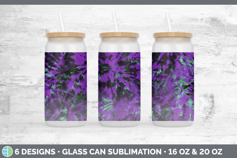 tie-dye-glass-can-sublimation-beer-mason-jar