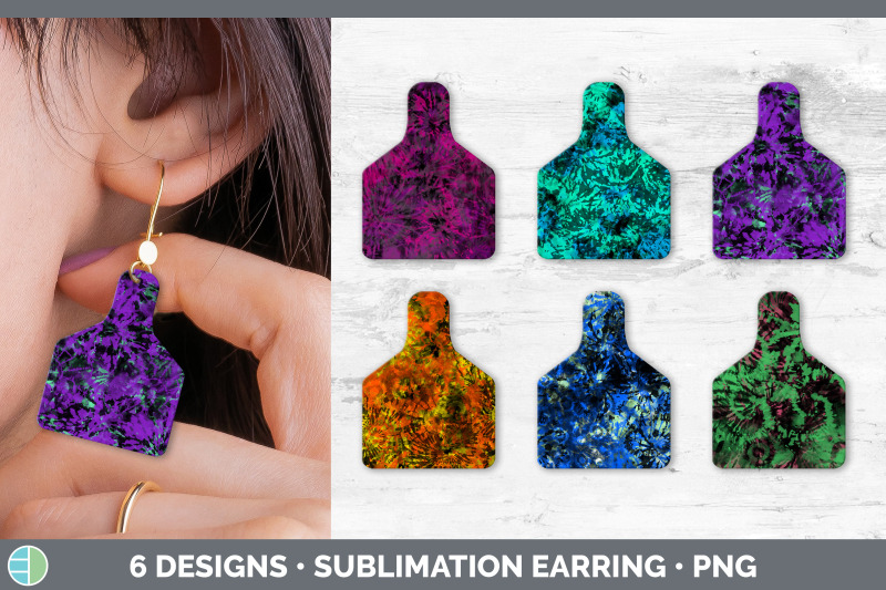 tie-dye-cow-tag-earring-sublimation-cattle-ear-tag