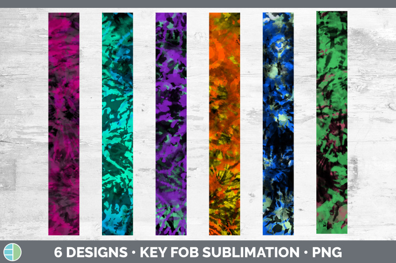 tie-dye-key-fob-wristlet-sublimation