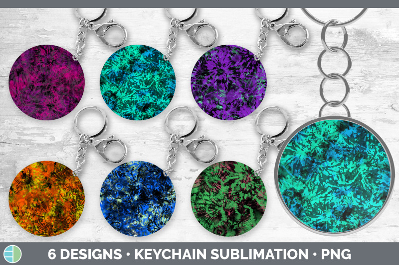 tie-dye-keychain-bundle-keyring-sublimation-designs