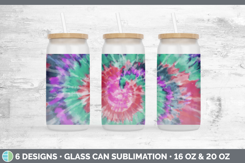 tie-dye-glass-can-sublimation-beer-mason-jar