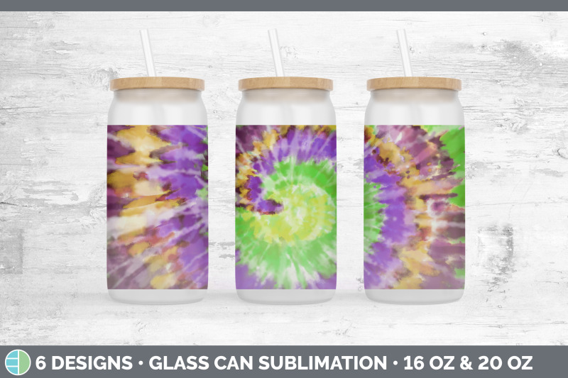 tie-dye-glass-can-sublimation-beer-mason-jar