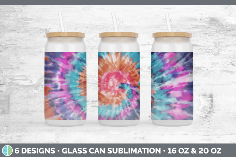 tie-dye-glass-can-sublimation-beer-mason-jar