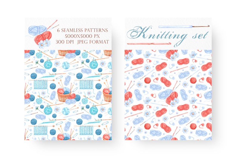 knitting-watercolor-seamless-pattern-digital-paper-knitting-craft