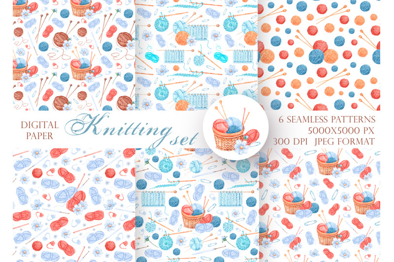 knitting-watercolor-seamless-pattern-digital-paper-knitting-craft