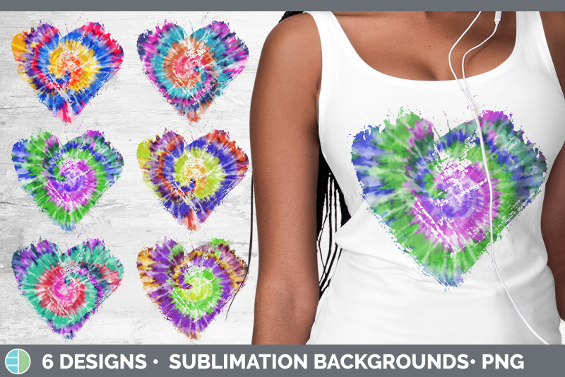 tie-dye-heart-distressed-clipart