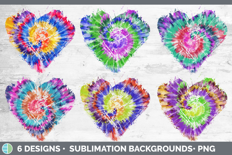 tie-dye-heart-distressed-clipart