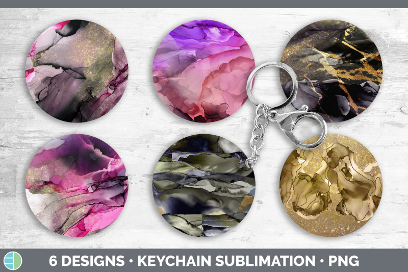 pink-alcohol-ink-keychain-bundle-keyring-sublimation-designs