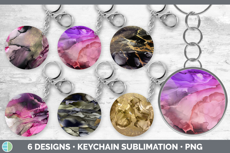 pink-alcohol-ink-keychain-bundle-keyring-sublimation-designs