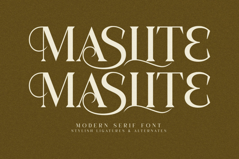 maslite-typeface