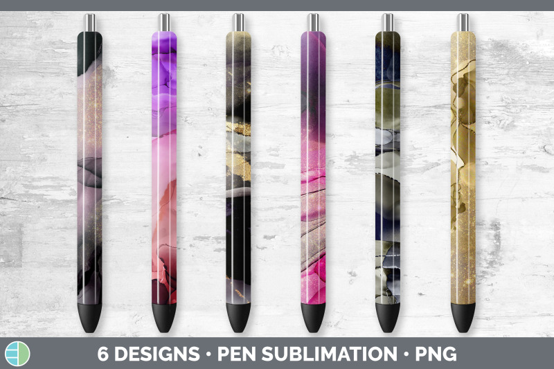 pink-alcohol-ink-pen-wrap-bundle-epoxy-sublimation-designs