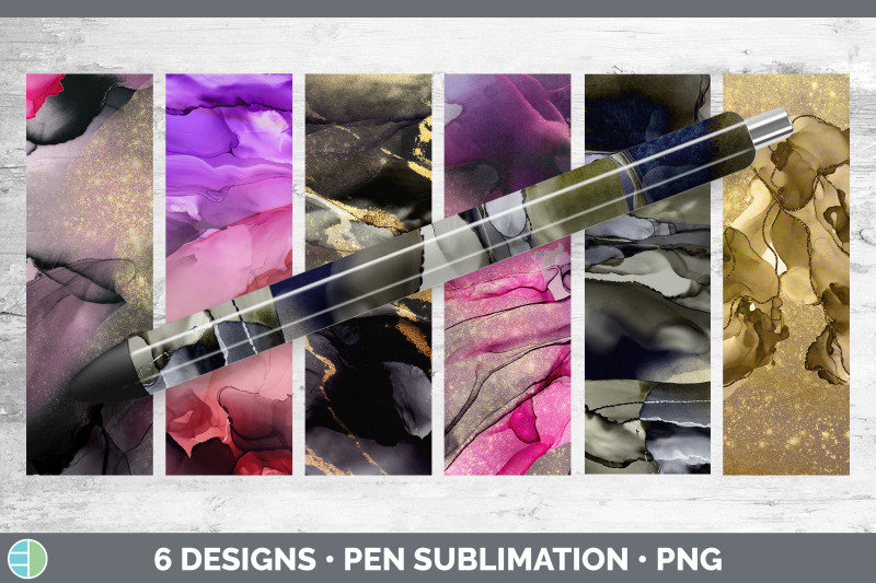 pink-alcohol-ink-pen-wrap-bundle-epoxy-sublimation-designs