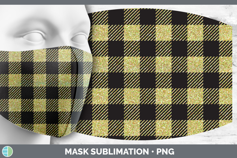 yellow-buffalo-plaid-mask-sublimation-bundle-face-mask-designs