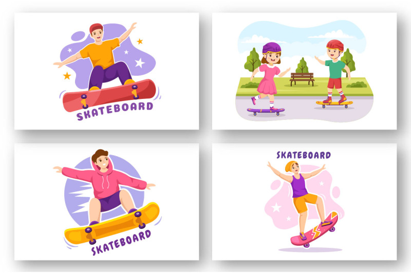 14-skateboard-sport-illustration