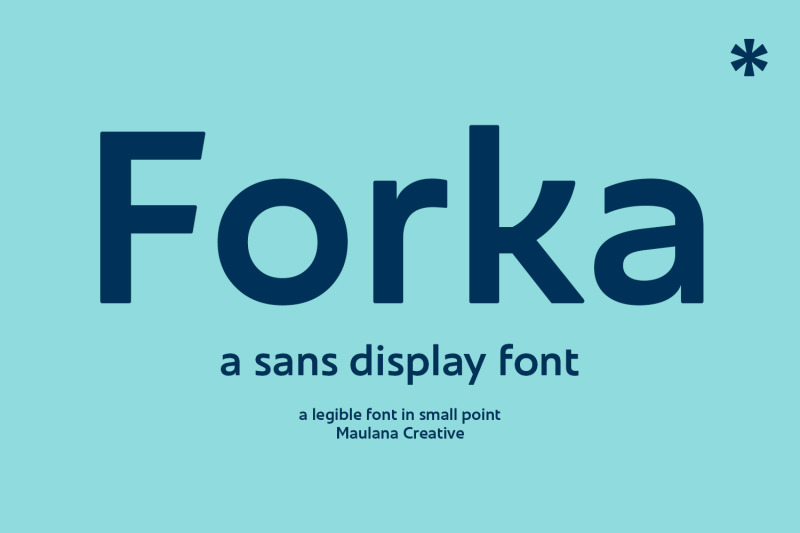 forka-sans-font
