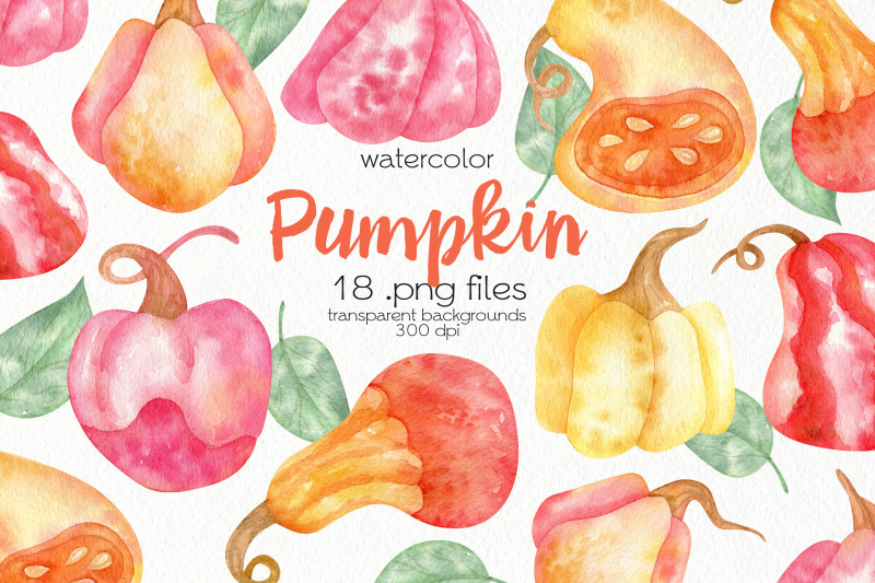 watercolor-pumpkin-clipart-png-files