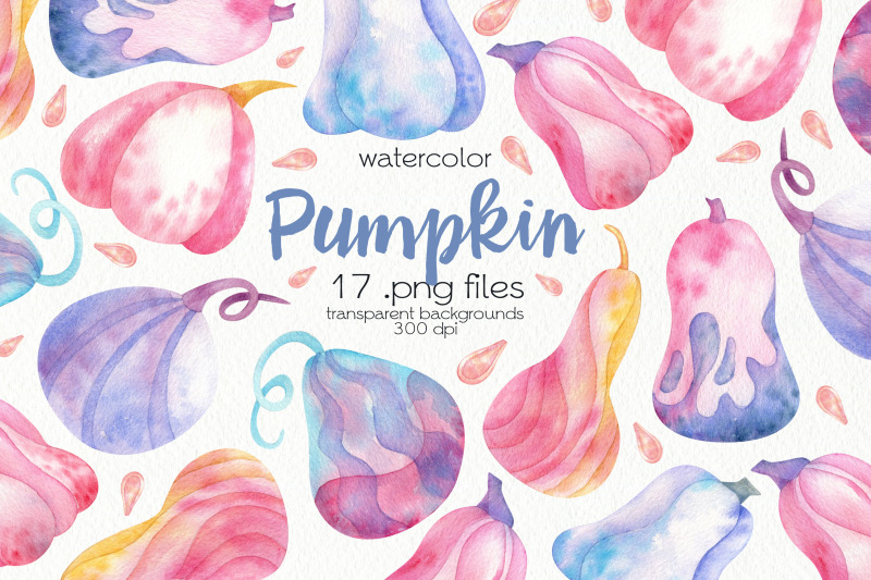 watercolor-pumpkin-clipart-png-files