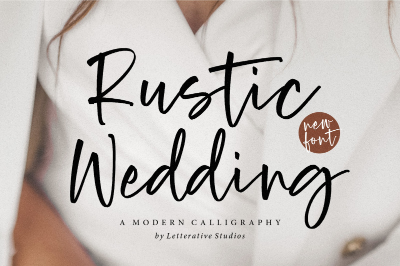 rustic-wedding-modern-calligraphy-font