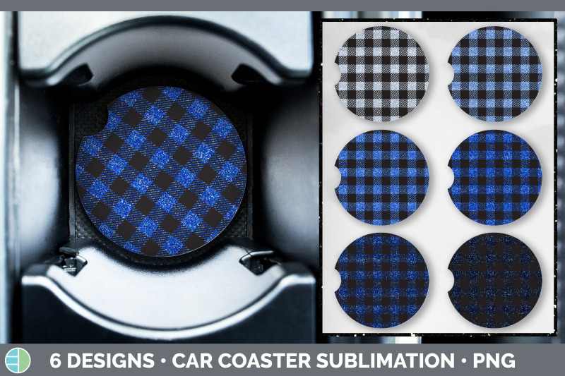 blue-buffalo-plaid-car-coaster-sublimation-designs-bundle