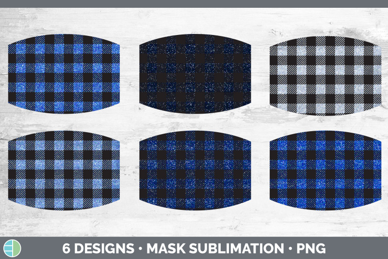 blue-buffalo-plaid-mask-sublimation-bundle-face-mask-designs