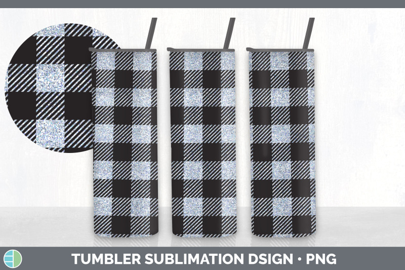 blue-buffalo-plaid-tumbler-sublimation-bundle