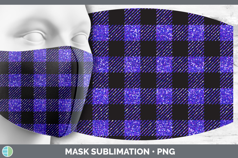 purple-buffalo-plaid-mask-sublimation-bundle-face-mask-designs