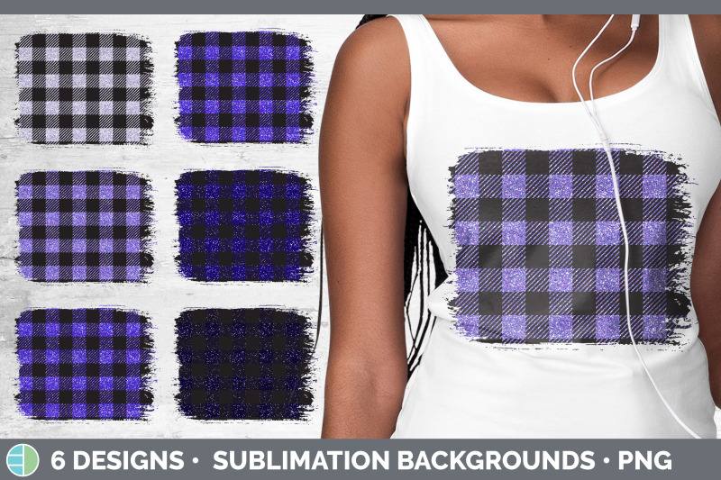 purple-buffalo-plaid-distressed-sublimation-background-panel