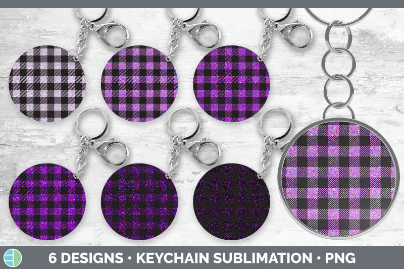 pink-buffalo-plaid-keychain-bundle-keyring-sublimation-designs