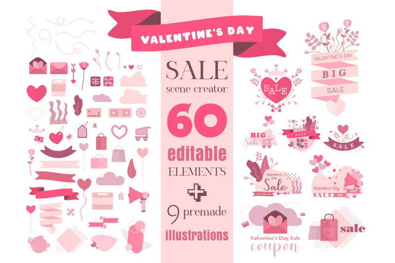 valentine-039-s-day-sale-editable-vector-scene-creator