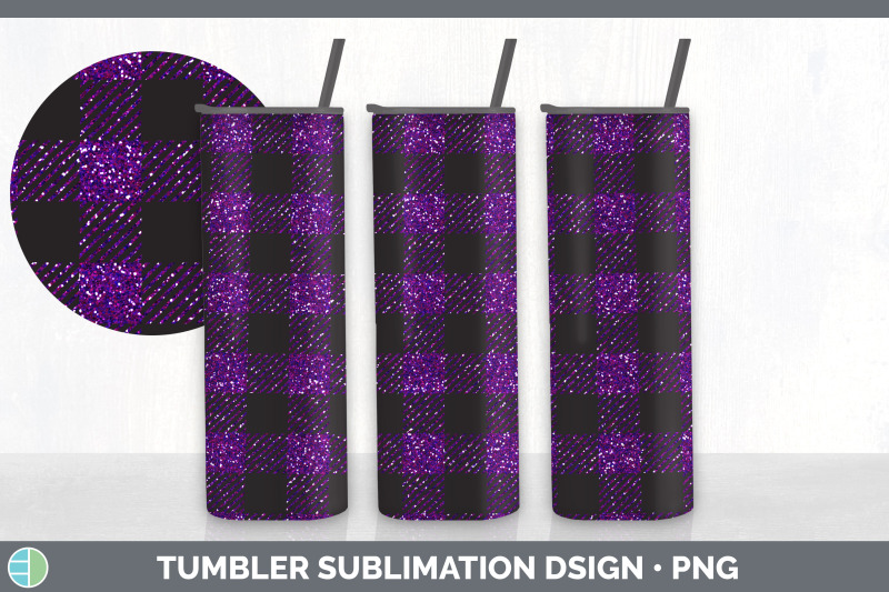 pink-buffalo-plaid-tumbler-sublimation-bundle