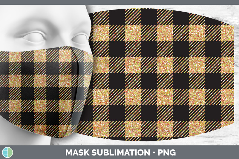 orange-buffalo-plaid-mask-sublimation-bundle-face-mask-designs