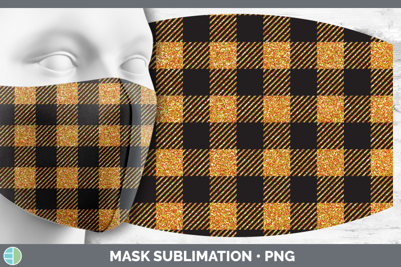 orange-buffalo-plaid-mask-sublimation-bundle-face-mask-designs