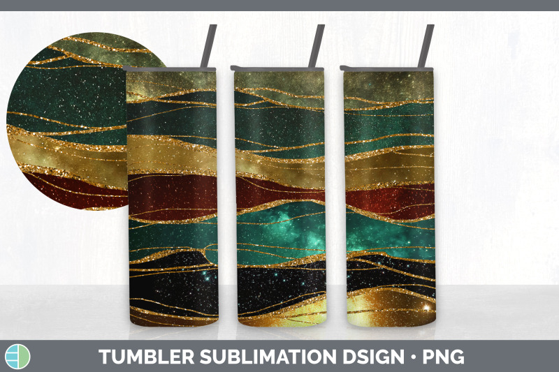 galaxy-agate-tumbler-sublimation-bundle