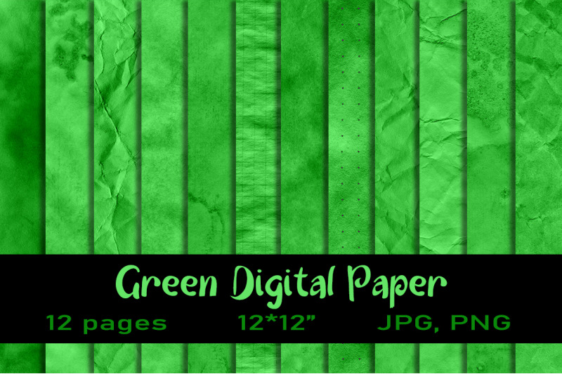12-green-texture-digital-paper