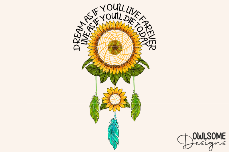 dreamcatcher-sunflower-sublimation-png