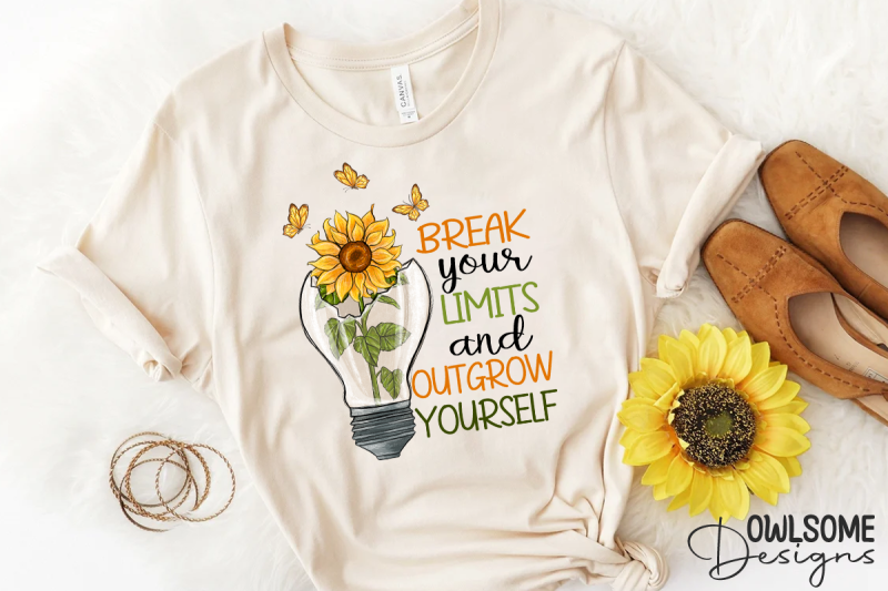break-your-limits-sunflower-png-sublimation