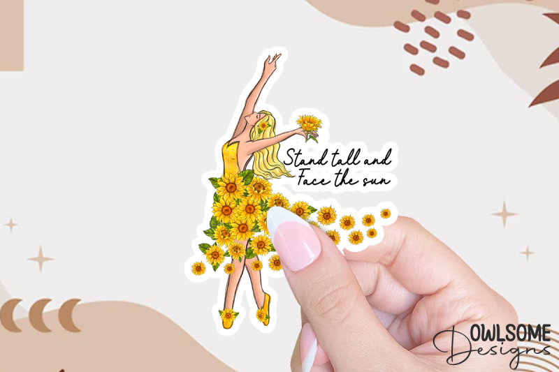 sunflower-girl-sublimation-png-sublimation