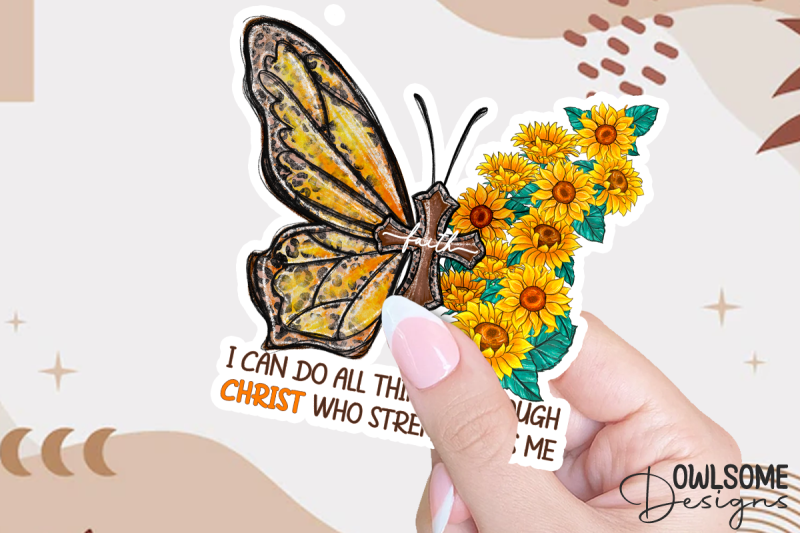 sunflower-butterfly-with-cross-png