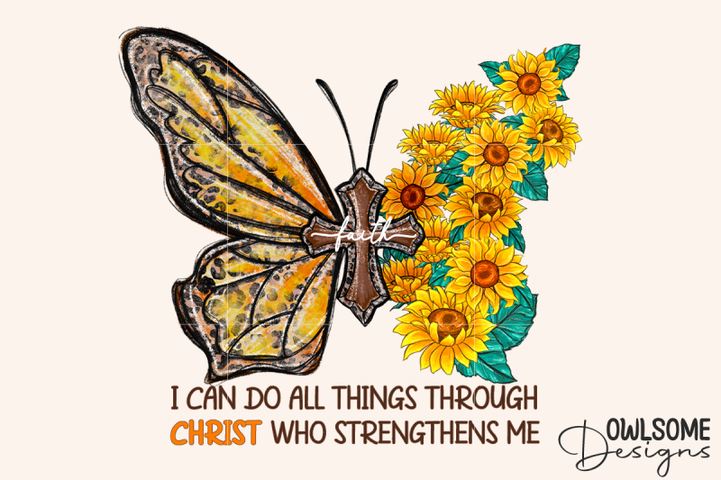 sunflower-butterfly-with-cross-png