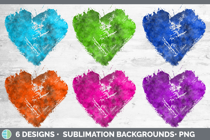 bright-colors-heart-distressed-clipart