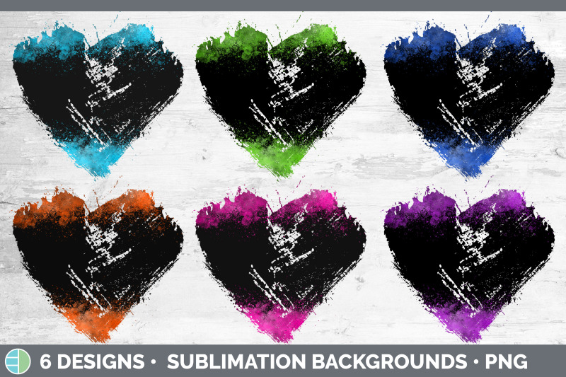 bright-colors-heart-distressed-clipart