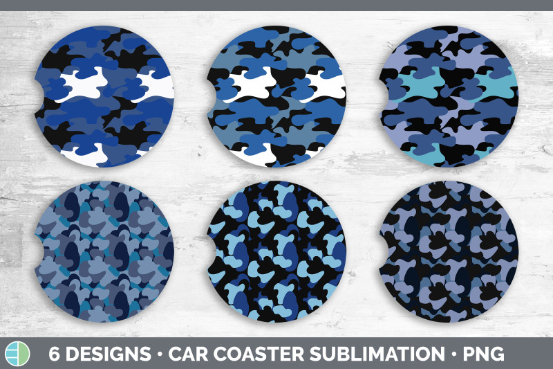 blue-camo-car-coaster-sublimation-designs-bundle