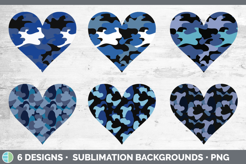 blue-camo-hearts-clipart