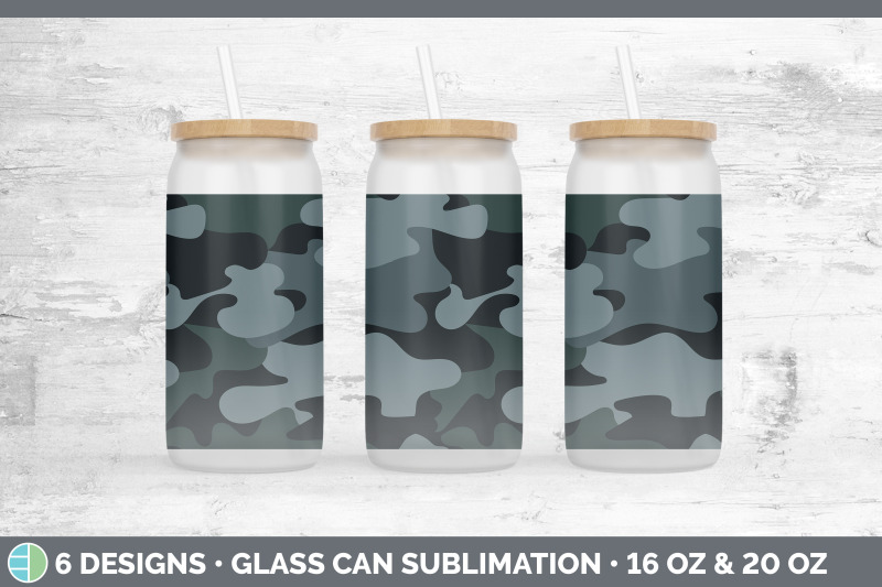 camo-glass-can-sublimation-beer-mason-jar