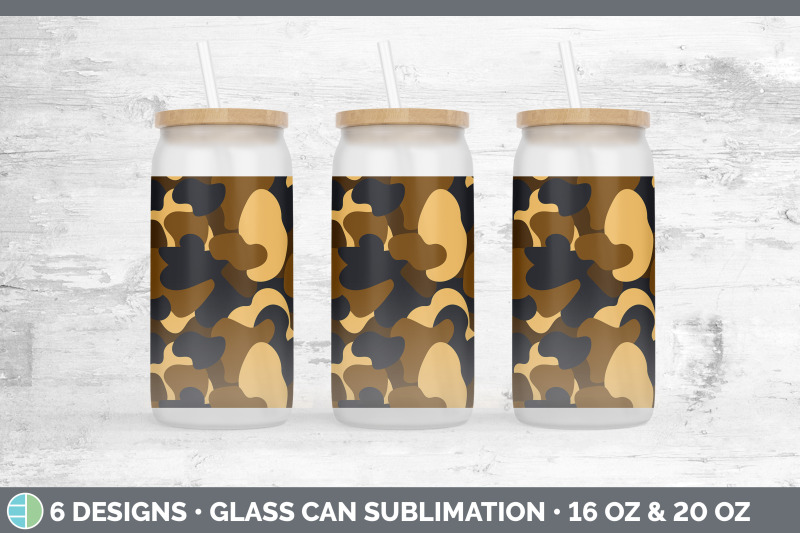 camo-glass-can-sublimation-beer-mason-jar