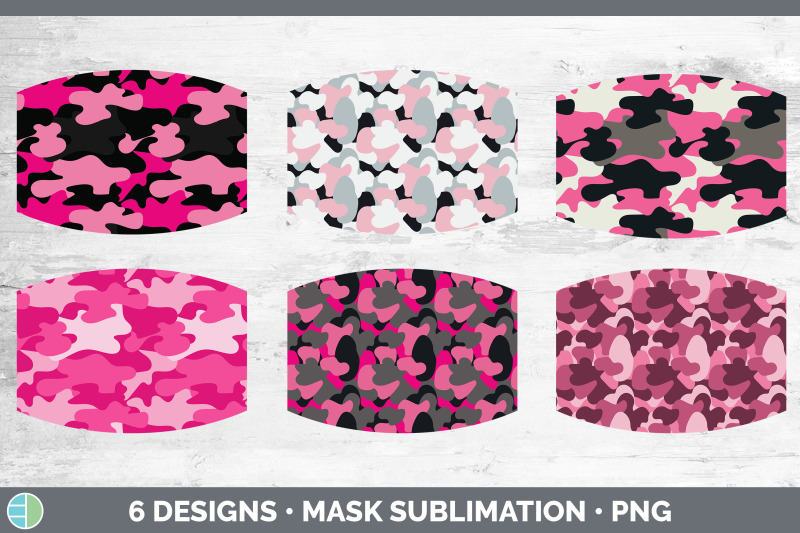 pink-camo-mask-sublimation-bundle-face-mask-designs