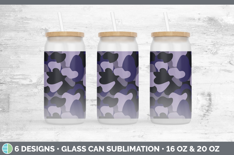 purple-camo-glass-can-sublimation-beer-mason-jar