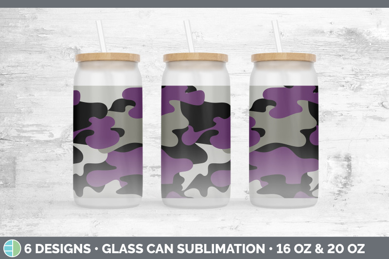 purple-camo-glass-can-sublimation-beer-mason-jar